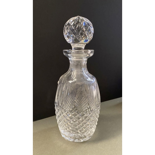 259 - A VINTAGE WATERFORD CRYSTAL ‘COLLEEN’ PATTERN DECANTER, along with original stopper and original box... 