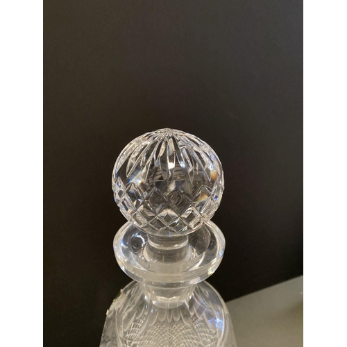 259 - A VINTAGE WATERFORD CRYSTAL ‘COLLEEN’ PATTERN DECANTER, along with original stopper and original box... 