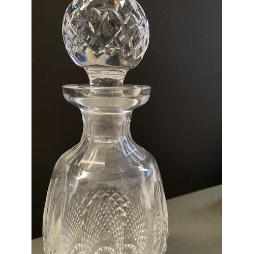 259 - A VINTAGE WATERFORD CRYSTAL ‘COLLEEN’ PATTERN DECANTER, along with original stopper and original box... 