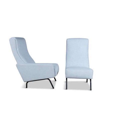 71 - A BEAUTIFUL MID-CENTURY MODERN CONVERTIBLE SETTEE/ARMCHAIR SET, the Miami convertible piece can be a... 