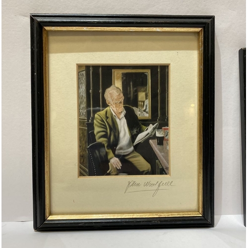 295 - FOUR FRAMED SIGNED PRINTS BY JOHN WOODFULL, prints after works originally painted in 1987-1990. Titl... 