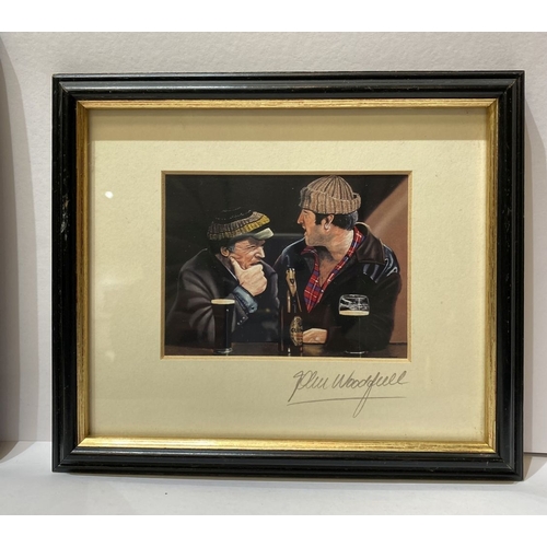 295 - FOUR FRAMED SIGNED PRINTS BY JOHN WOODFULL, prints after works originally painted in 1987-1990. Titl... 