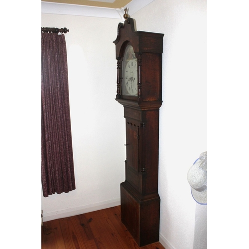 310 - AN EXCELLENT J. THORNTON & LIPTON LONGCASE CLOCK, the dial with roman numerals and subsidiary dial, ... 