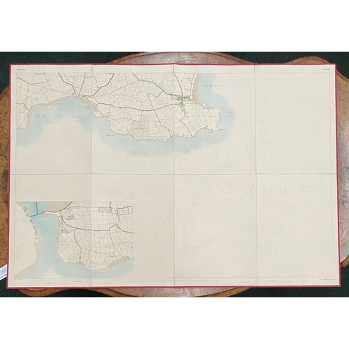 52 - A 19TH CENTURY ORDANCE SURVEY MAP OF WATERFORD: FROM THE COLLECTION OF DONERAILE COURT, this is one ... 