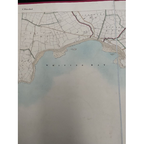 52 - A 19TH CENTURY ORDANCE SURVEY MAP OF WATERFORD: FROM THE COLLECTION OF DONERAILE COURT, this is one ... 