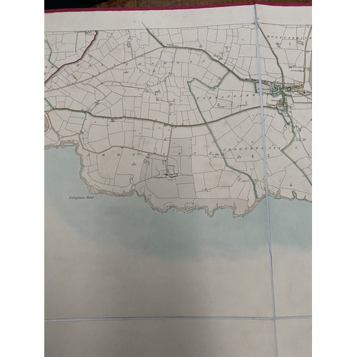 52 - A 19TH CENTURY ORDANCE SURVEY MAP OF WATERFORD: FROM THE COLLECTION OF DONERAILE COURT, this is one ... 