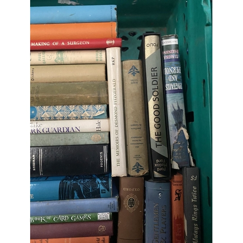 261 - A BOOK LOT TO INCLUDE BRITISH & FRENCH NOVELS, (i) ‘Cities and Men’ part I & II by H.C. Luke, (ii) ‘... 