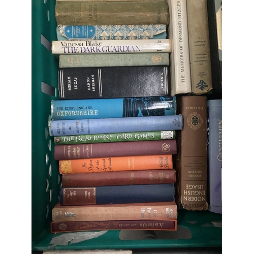 261 - A BOOK LOT TO INCLUDE BRITISH & FRENCH NOVELS, (i) ‘Cities and Men’ part I & II by H.C. Luke, (ii) ‘... 