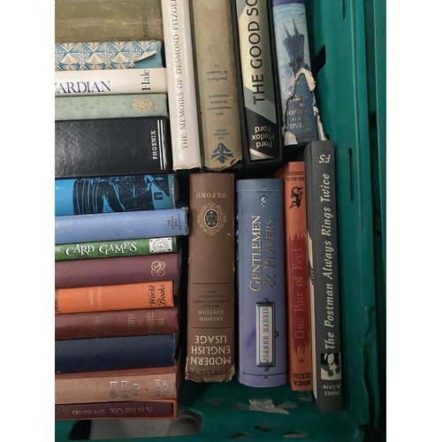 261 - A BOOK LOT TO INCLUDE BRITISH & FRENCH NOVELS, (i) ‘Cities and Men’ part I & II by H.C. Luke, (ii) ‘... 