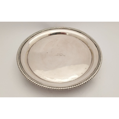 67 - A VERY FINE PAIR OF IRISH GEORGE III SILVER SALVER DISHES, Dublin, date letter for 1810. Maker’s mar... 