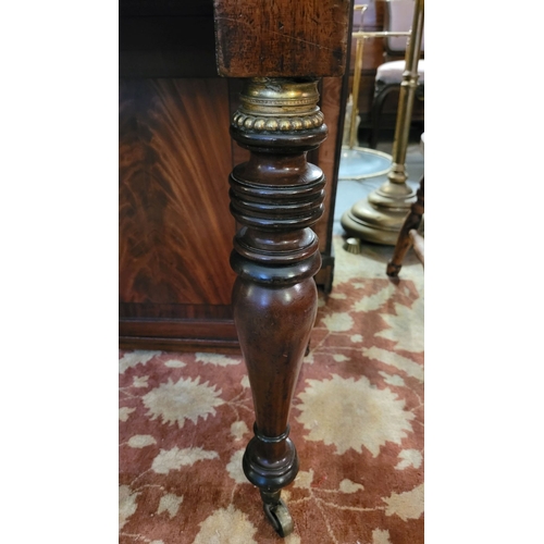 20 - A BEAUTIFUL 19TH CENTURY IRISH, CORK, NEATLY SIZED SECRETAIRE ‘PIANO’ TOP GLAZED BOOKCASE, to the to... 