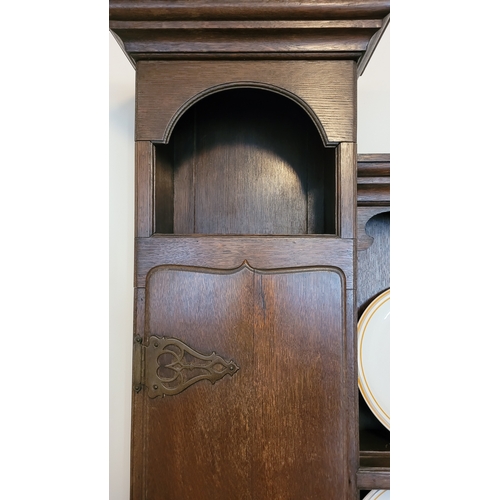 30 - AN 18TH CENTURY OAK WELSH DRESSER – this is a wonderful example of this piece of furniture, to the b... 