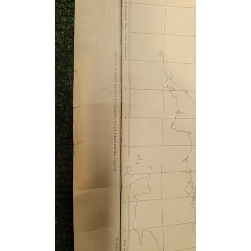 A MIXED LOT OF MAPS, to include; Maps: George Philip & Son’s The ...