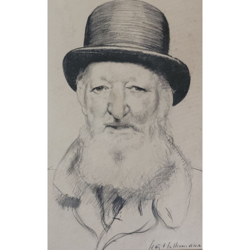 28 - SEÁN O’SULLIVAN RHA (IRISH, 1906-1964) PORTRAIT OF A MAN, photolithographic print, signed in the pla... 