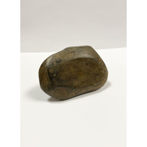 103 - PIERRE CHENET FOUNDRY (FRENCH, 20TH CENTURY), bronze sculpture in the form of a frog on stone, with ... 