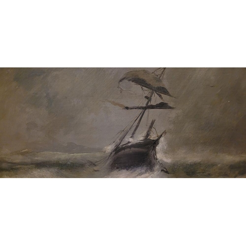 129 - A PAIR OF PAINTINGS: AFTER WILLIAM BROOME / J. WILLIAMSON, OFF TO THE WRECK, oil on canvas, signed l... 