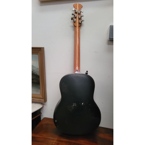 180 - AN ENCORE ENC 2 BOWL-BACK OR TURTLE-BACK ELECTRO ACOUSTIC GUITAR, made in Italy. This design was pop... 