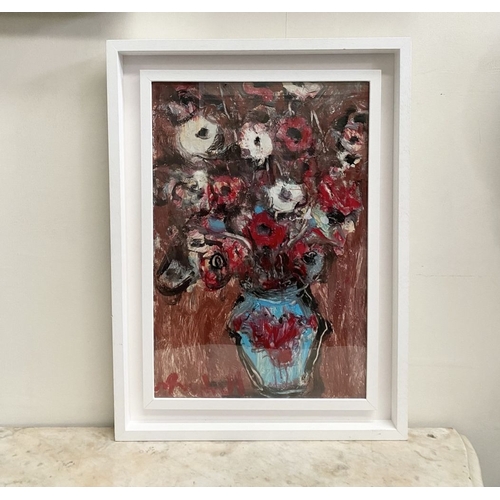 27 - MARIE CARROLL (Irish, 20th Century), ‘STILL LIFE’, oil on board, signed lower left. Dimensions: 53.5... 