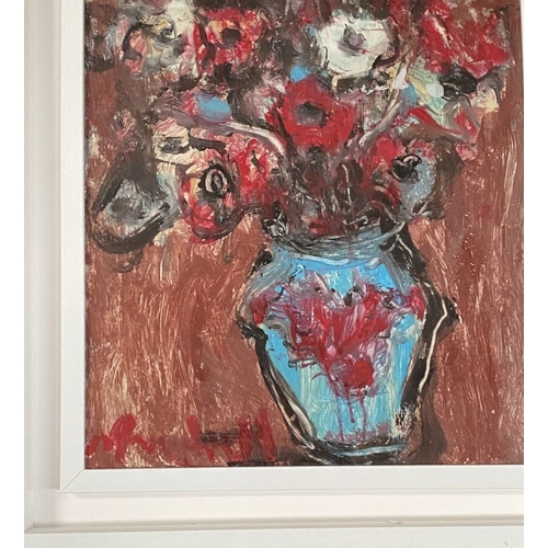 27 - MARIE CARROLL (Irish, 20th Century), ‘STILL LIFE’, oil on board, signed lower left. Dimensions: 53.5... 