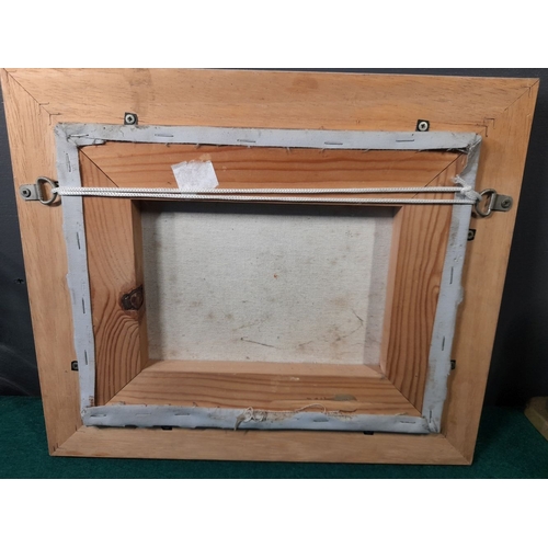 64 - A VINTAGE FRAMED STILL LIFE, oil on canvas, signed ‘W. Thomas’ lower right. Dimensions:33cm wide x 2... 