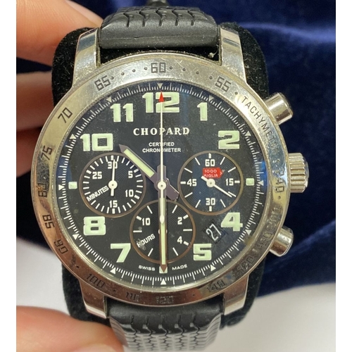 10 - A CHOPARD MILLE MIGLIA MEN'S WRISTWATCH, Model 8920, limited edition of 2,000 pieces, Brescia, Rome.... 