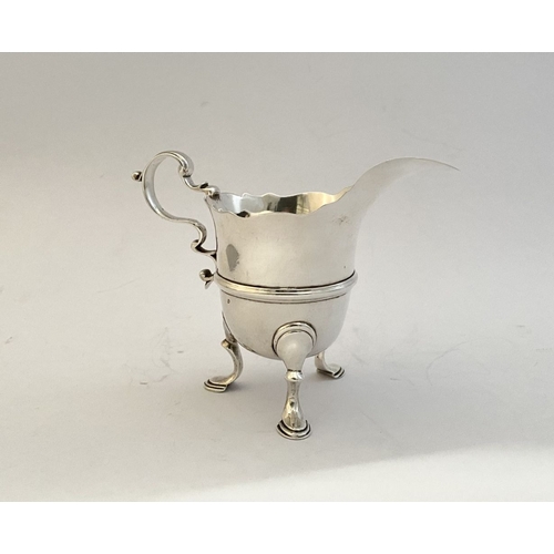 2 - A VERY FINE & ELEGANT GEORGE II IRISH – CORK – CREAM JUG, by George Hodder Cork c.1750. Nice simple ... 