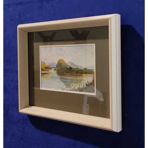 204 - BRENDA CONNORS, (IRISH, 20TH CENTURY), KILLARNEY, watercolour on paper, signed lower centre. Frame: ... 