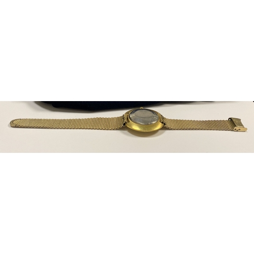 27 - A TISSOT SEASTAR SEVEN 10CT GOLD FILLED MEN'S WRISTWATCH, c.1965, with manual wind and white dial. T... 