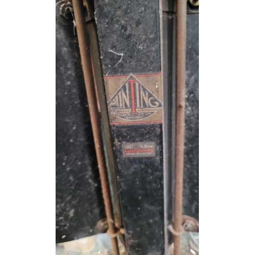 301 - A VINTAGE BUNTING SAILBOAT RADIANT HEATER, circa 1930s/1950s, in need of restoration/cleaning/servic... 