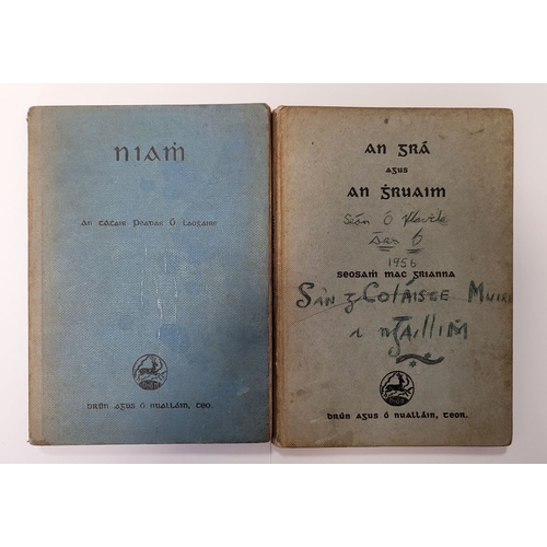 316 - TWO EARLY 20TH CENTURY IRISH LANGUAGE PUBLICATIONS: (i) PEADAR Ó LAOGHAIRE: NIAMH. Published/printed... 