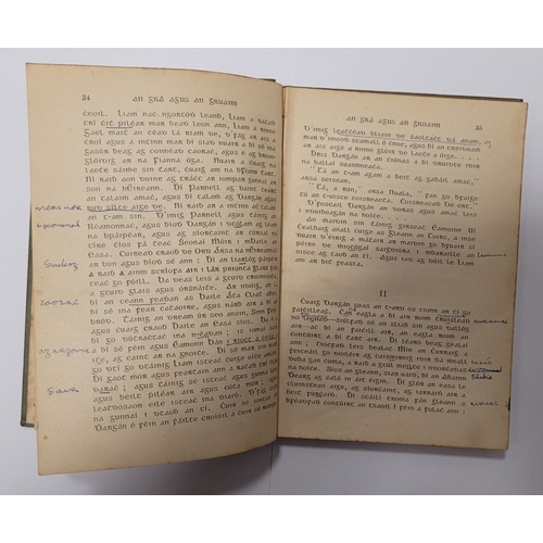 316 - TWO EARLY 20TH CENTURY IRISH LANGUAGE PUBLICATIONS: (i) PEADAR Ó LAOGHAIRE: NIAMH. Published/printed... 