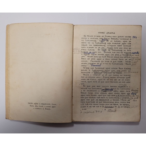 316 - TWO EARLY 20TH CENTURY IRISH LANGUAGE PUBLICATIONS: (i) PEADAR Ó LAOGHAIRE: NIAMH. Published/printed... 