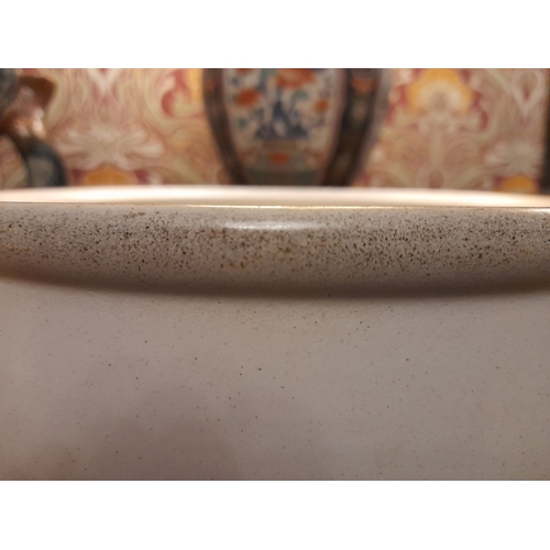 318 - A SUPERB QUALITY, VINTAGE, DENBY POTTERY BRUIT BOWL, in excellent condition, no chips/cracks/loss, f... 