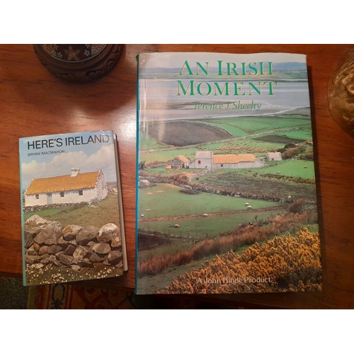 324 - AN IRISH INTEREST BOOK LOT: Two hardback publications. (i) A 1971 First Edition of Here’s Ireland by... 