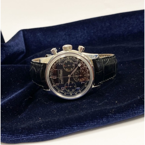 56 - A RARE LIMITED EDITION GIRARD PERREGAUX ECURIE FRANCORCHAMPS 38MM  CHRONOGRAPH MEN'S WRISTWATCH, lim... 