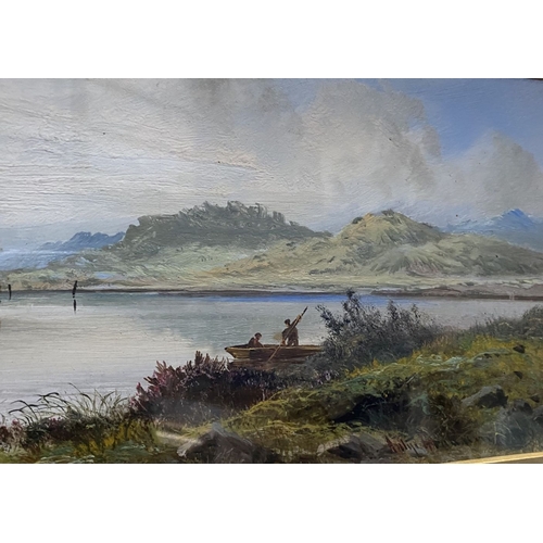 77 - ANTHONY GRAHAM (British 1828-1908), A PAIR OF FRAMED SCOTTISH LOCH LANDSCAPES (i) ‘LOCH VENACHAR’, o... 