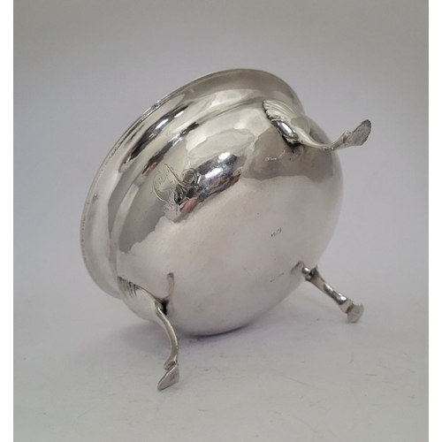 2 - A VERY FINE IRISH, CORK, GEORGE III SILVER SUGAR BOWL, circa 1785, of simple form, with engraved ini... 