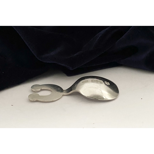 31 - AN IRISH SILVER CADDY SPOON, Hallmarked Maker Thomas O'Connor & Sons Ltd, Dublin c.1973. With Glensh... 