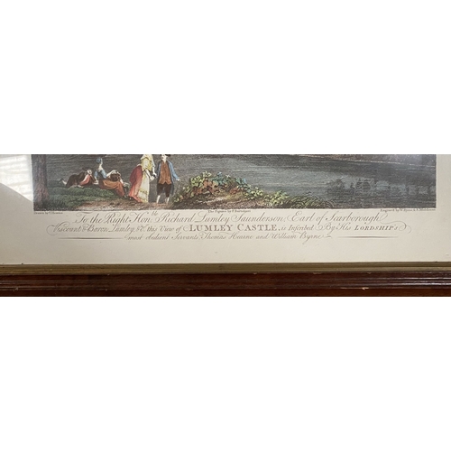 238 - FOUR LARGE FRAMED PRINTS (i) AFTER WILLIAM BYRNE (1743-1805) & SAMUEL MIDDIMAN (1750-1831), ‘To the ... 