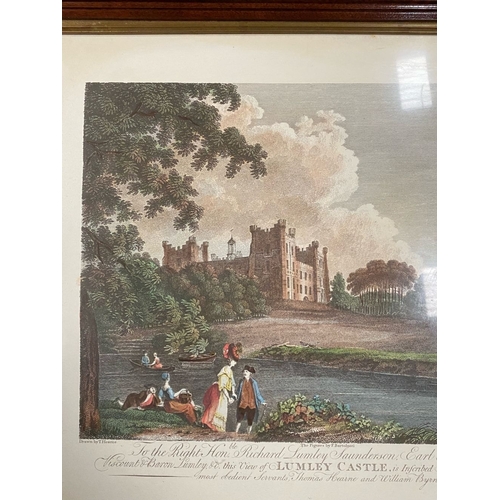 238 - FOUR LARGE FRAMED PRINTS (i) AFTER WILLIAM BYRNE (1743-1805) & SAMUEL MIDDIMAN (1750-1831), ‘To the ... 