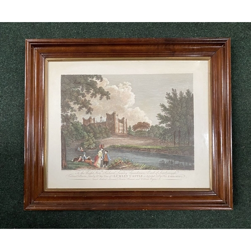 238 - FOUR LARGE FRAMED PRINTS (i) AFTER WILLIAM BYRNE (1743-1805) & SAMUEL MIDDIMAN (1750-1831), ‘To the ... 