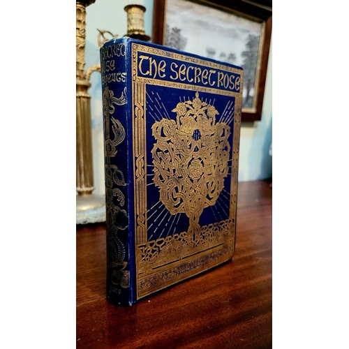 51 - W.B. YEATS, THE SECRET ROSE, London; Lawrence & Bullen, 1897. 1st Edition. Publisher’s blue cloth bo... 