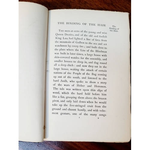 51 - W.B. YEATS, THE SECRET ROSE, London; Lawrence & Bullen, 1897. 1st Edition. Publisher’s blue cloth bo... 