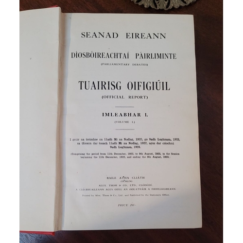 52 - SEANAD EIREANN; DÍOSBÓIREACHTAÍ PÁIRLIMINTE (PARLIAMENTARY DEBATES), TUAIRISG OIFIGIÚIL (OFFICIAL RE... 