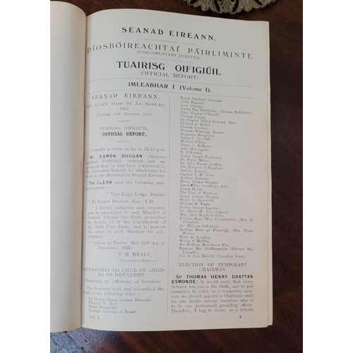 52 - SEANAD EIREANN; DÍOSBÓIREACHTAÍ PÁIRLIMINTE (PARLIAMENTARY DEBATES), TUAIRISG OIFIGIÚIL (OFFICIAL RE... 