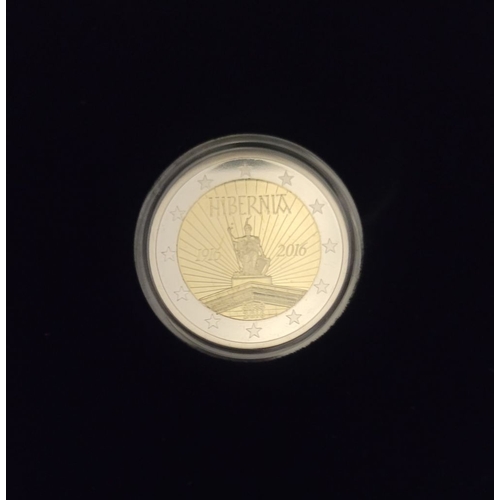 29 - A CASED LIMITED-EDITION COMMEMORATIVE €2 PROOF COIN: date of issue 2016, issued to commemorate the 1... 