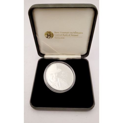 32 - A LIMITED-EDITION SILVER PROOF COIN – JACK B. YEATS COMMEMORATIVE COIN, designed by Michael Guilfoyl... 