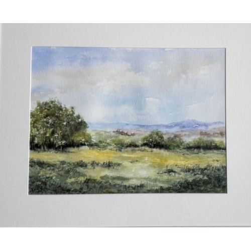 76 - KATIE BUTTIMER (Irish, 20th Century), ‘JUST A PERFECT DAY’, watercolour on Saunders Waterford Paper,... 