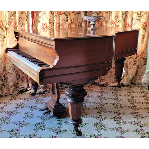 24 - A BEAUTIFUL LATE 19TH CENTURY SCHIEDMAYER GRAND PIANO, the German craftsmanship that went into creat... 