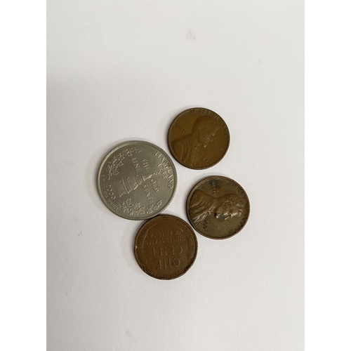 201 - A COLLECTION OF WORLDWIDE COINS, to include rare United States of America Maryland Quarter dollar, F... 